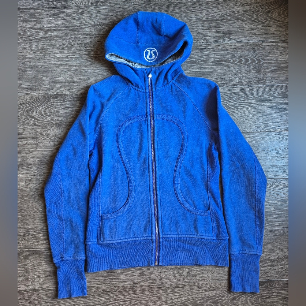 Lululemon Special Edition Scuba Hoodie. Blue Size 8